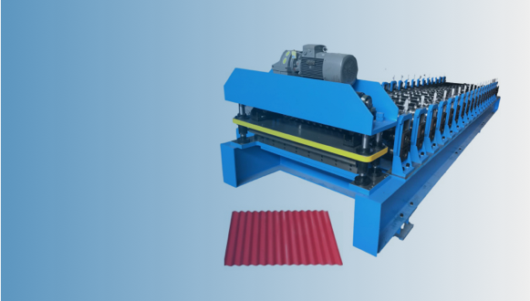 Rollformmaschine für Stahlblech-Behälterplatten